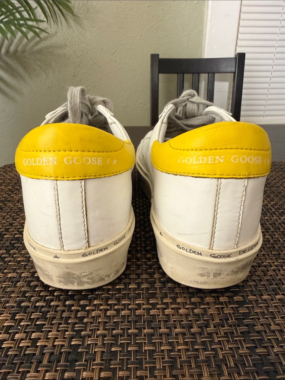 Golden Goose Hi Star Leather Sneakers - Picture 13 of 16